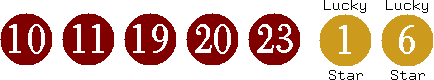 10 11 19 20 23 (01 06)