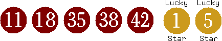 11 18 35 38 42 (01 05)