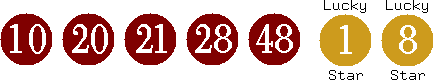 10 20 21 28 48 (01 08)