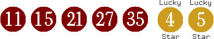 11 15 21 27 35 (04 05)