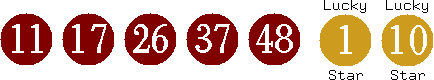 11 17 26 37 48 (01 10)