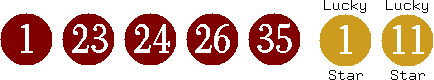 01 23 24 26 35 (01 11)