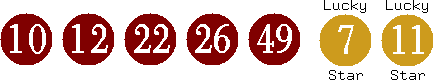 10 12 22 26 49 (07 11)