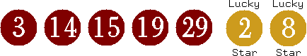 03 14 15 19 29 (02 08)