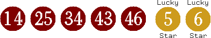 14 25 34 43 46 (05 06)