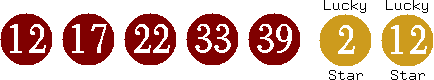 12 17 22 33 39 (02 12)