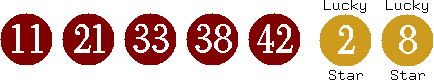 11 21 33 38 42 (02 08)