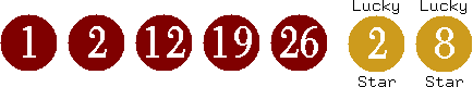 01 02 12 19 26 (02 08)