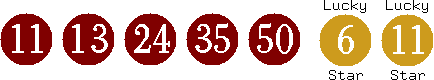 11 13 24 35 50 (06 11)