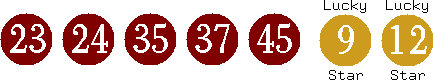 23 24 35 37 45 (09 12)