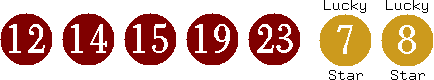 12 14 15 19 23 (07 08)