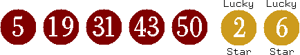 05 19 31 43 50 (02 06)