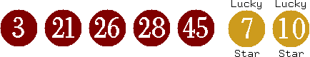 03 21 26 28 45 (07 10)