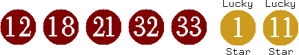 12 18 21 32 33 (01 11)