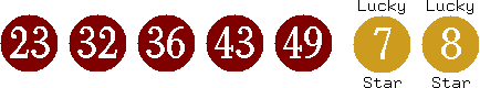 23 32 36 43 49 (07 08)