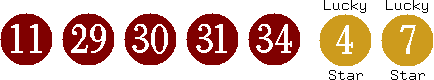 11 29 30 31 34 (04 07)
