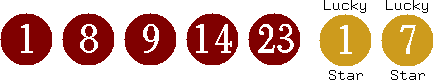 01 08 09 14 23 (01 07)