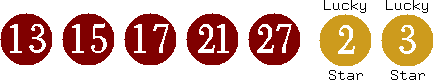 13 15 17 21 27 (02 03)