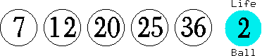 07 12 20 25 36 (02)