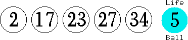 02 17 23 27 34 (05)