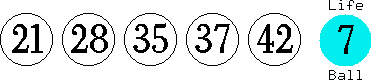 21 28 35 37 42 (07)