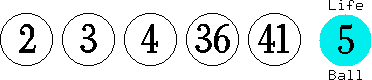 02 03 04 36 41 (05)
