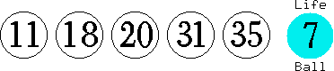 11 18 20 31 35 (07)