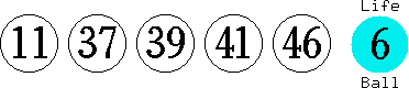 11 37 39 41 46 (06)