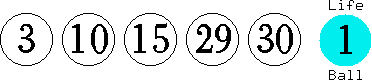 03 10 15 29 30 (01)