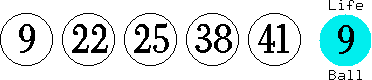 09 22 25 38 41 (09)