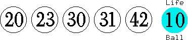 20 23 30 31 42 (10)
