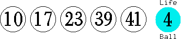 10 17 23 39 41 (04)