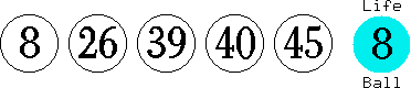 08 26 39 40 45 (08)