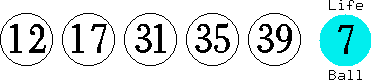 12 17 31 35 39 (07)