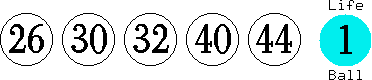 26 30 32 40 44 (01)