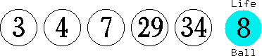 03 04 07 29 34 (08)