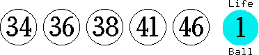 34 36 38 41 46 (01)