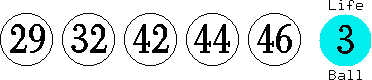 29 32 42 44 46 (03)