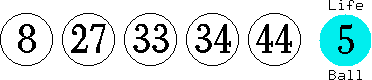 08 27 33 34 44 (05)
