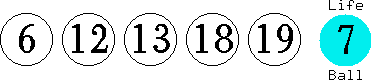 06 12 13 18 19 (07)