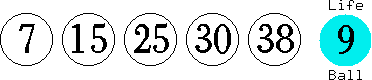07 15 25 30 38 (09)