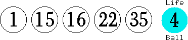 01 15 16 22 35 (04)