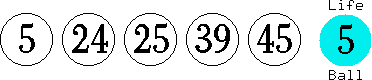 05 24 25 39 45 (05)