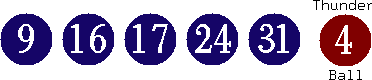 09 16 17 24 31 (04)