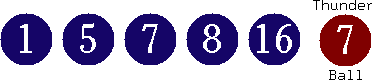 01 05 07 08 16 (07)