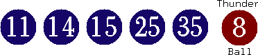 11 14 15 25 35 (08)