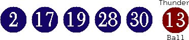 02 17 19 28 30 (13)
