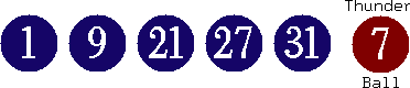 01 09 21 27 31 (07)