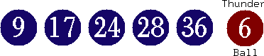 09 17 24 28 36 (06)