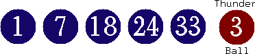 01 07 18 24 33 (03)
